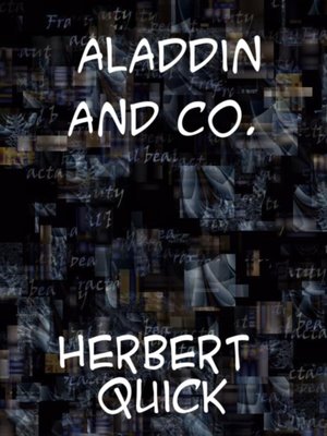 cover image of Aladdin and Co. a Romance of Yankee Magic